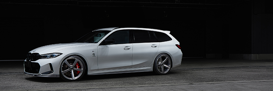 BimmerToday on X: Carbon-Kombi: BMW 3er Touring G21 mit 3D Design-Tuning    / X